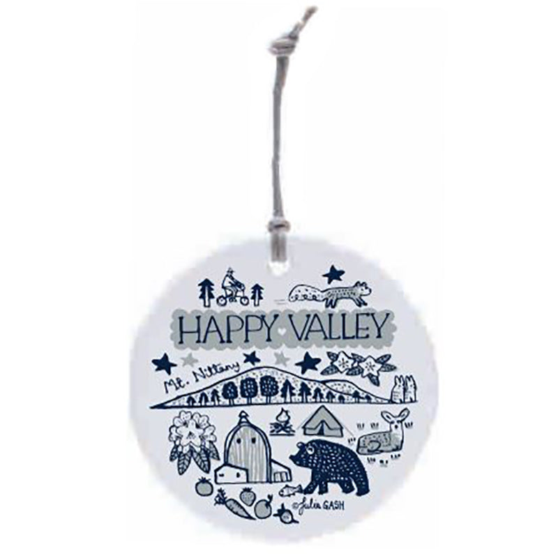 Julia Gash Circle Ornament