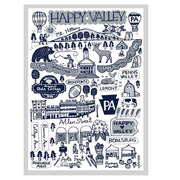 Julia Gash Happy Valley Recycle Wood Magnet