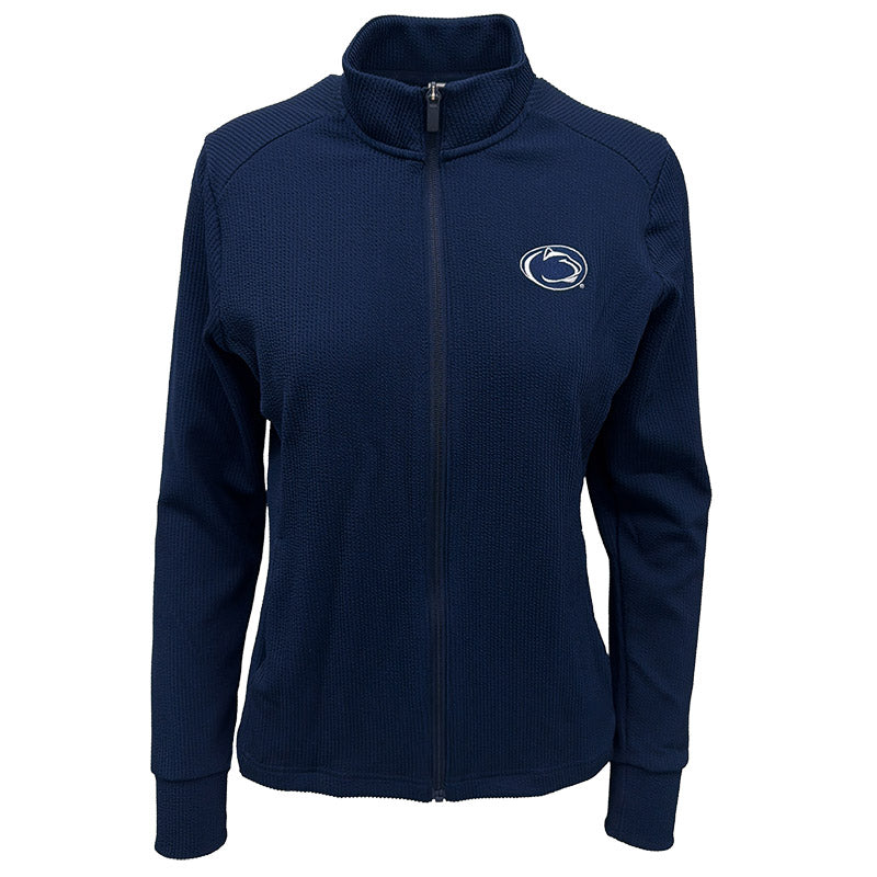 adidas Ladies Textured Full Zip Performance Jacket