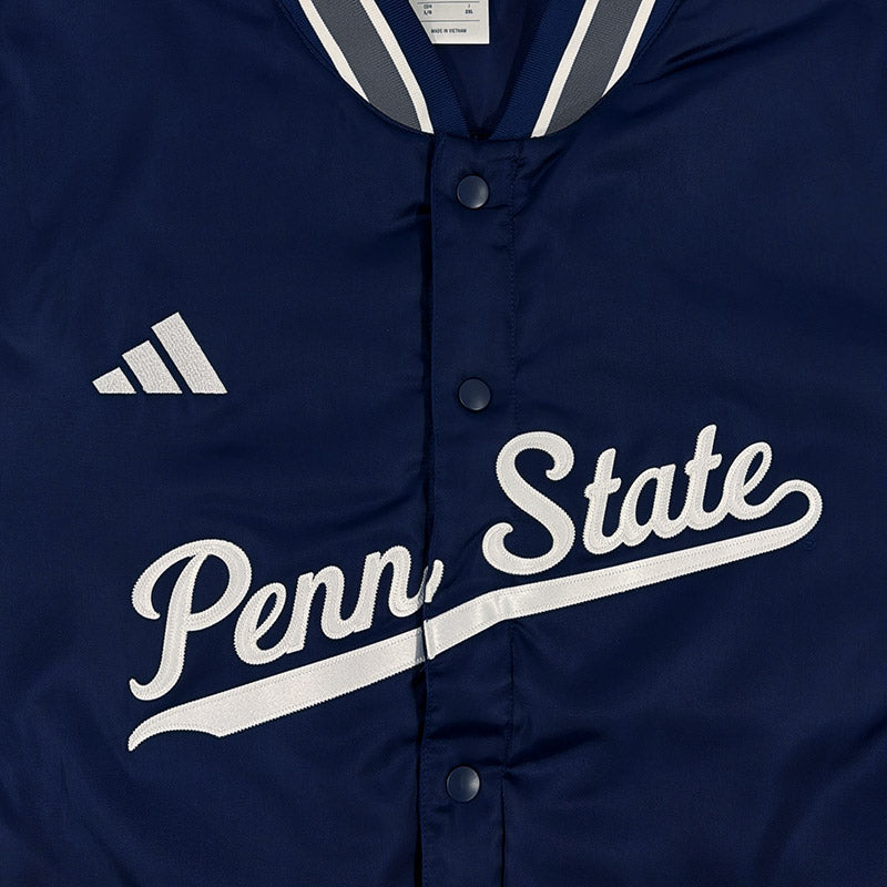 adidas Penn State Satin Vintage Style Jacket