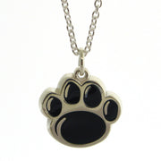 L. Moyer Designs Blue Paw Necklace