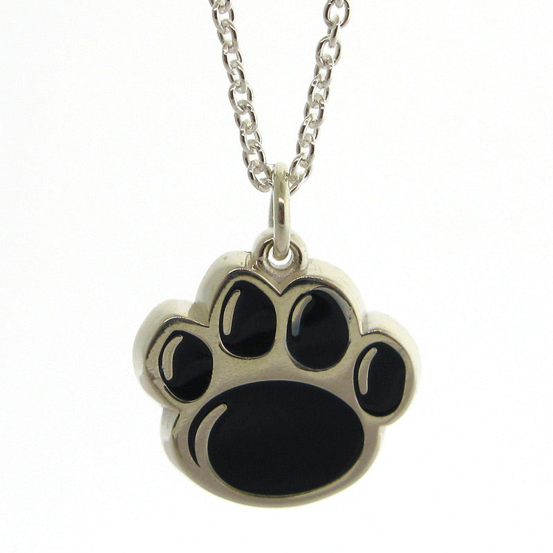 L. Moyer Designs Blue Paw Necklace