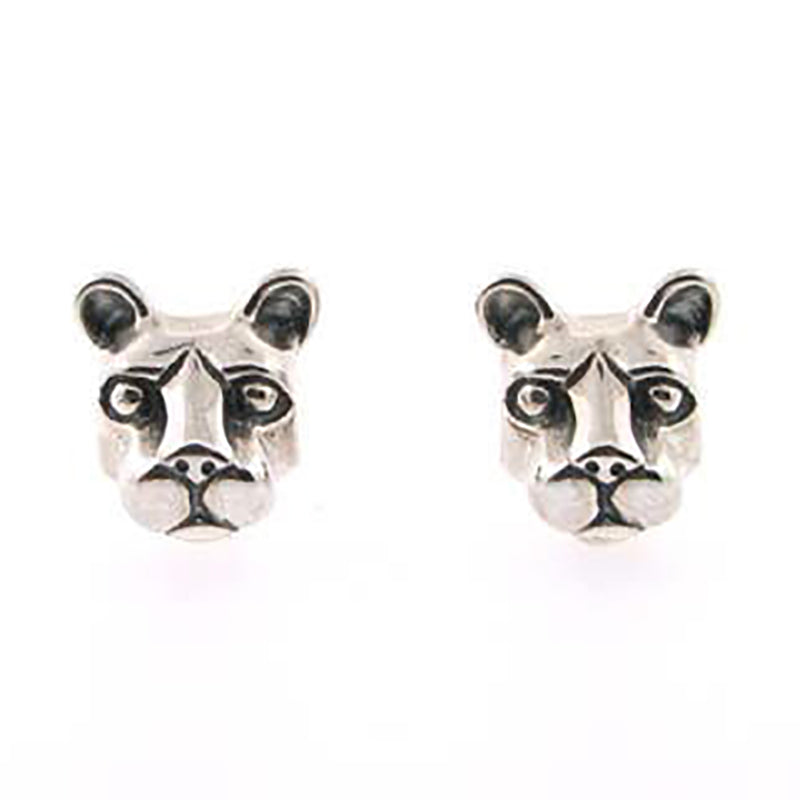 L. Moyer Designs Large Lion Face Earring