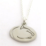 L. Moyer Designs Silver Lion Logo Necklace