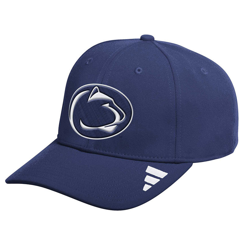 adidas LR Nittany Lion Head Stretch Fitted Hat