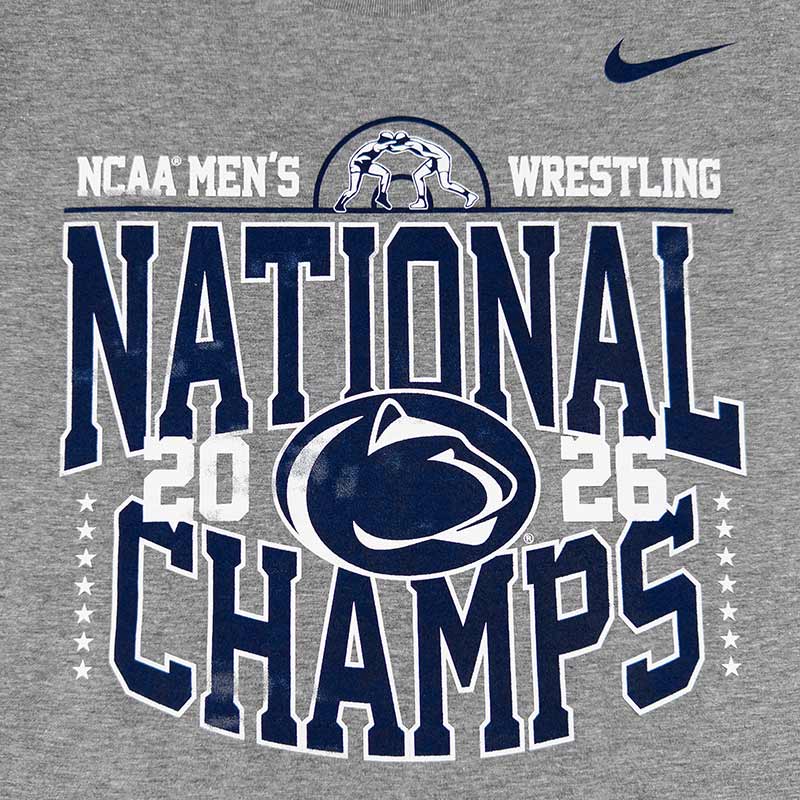 Sale - Nike 2026 PSU Wrestling NCAA National Champions T-Shirt