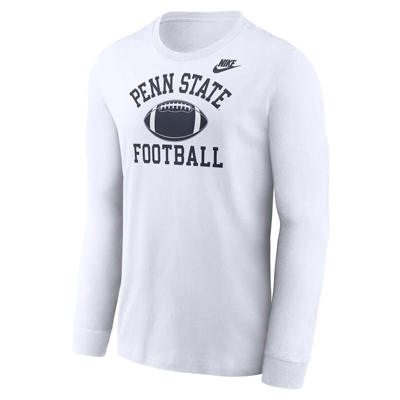 Nike Cotton Penn State Football Long Sleeve T-Shirt