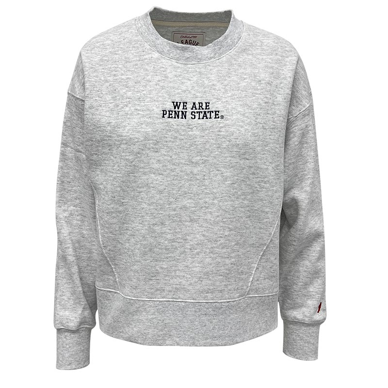 League Ladies Boxy WE ARE Crew Sweatshirt