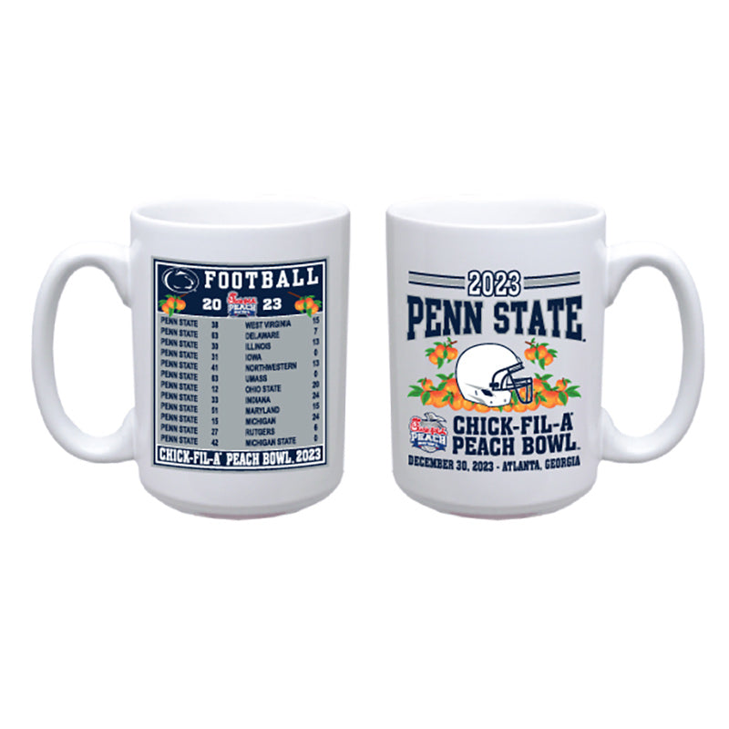 2023 Peach Bowl  Penn State Mug