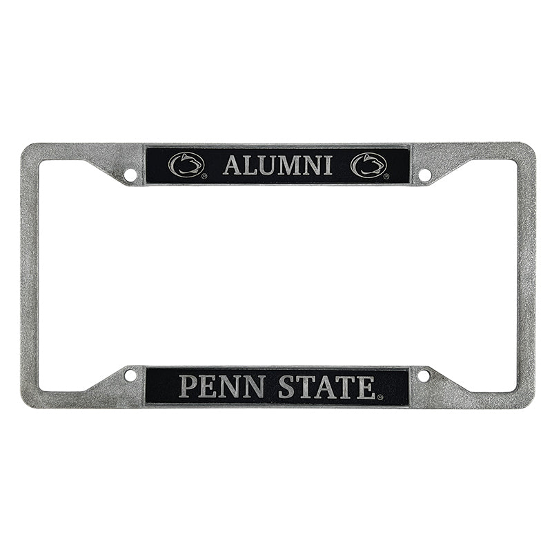 Pewter Alumni License Plate Frame