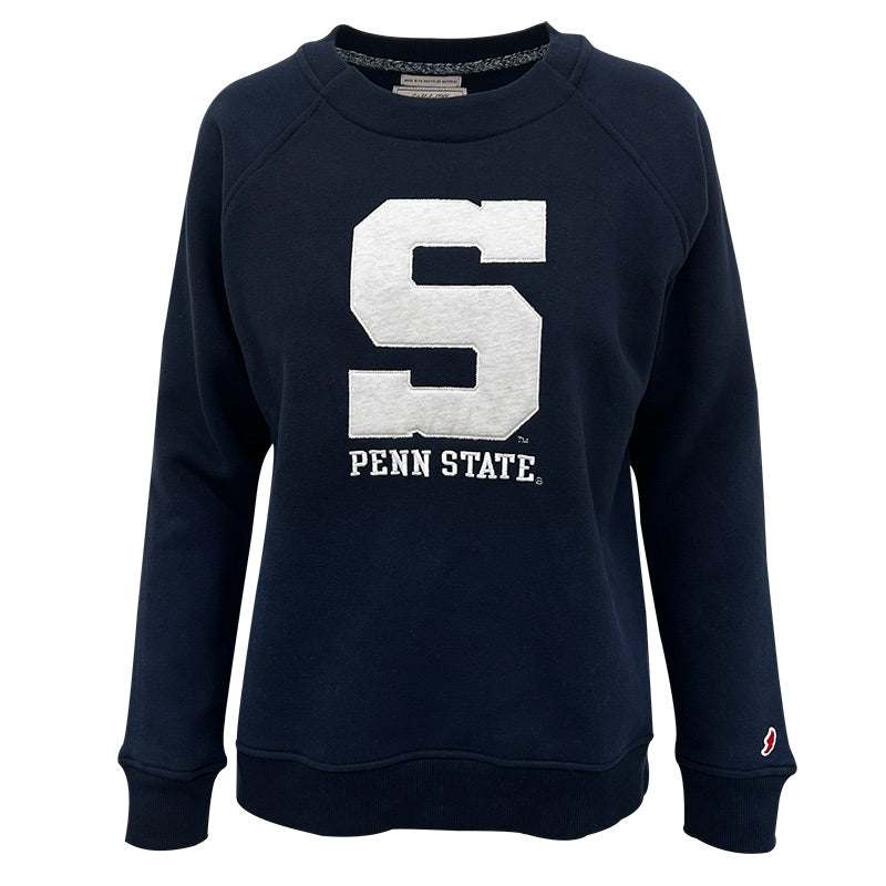 League Ladies 1991 Embroidered "S" Crew