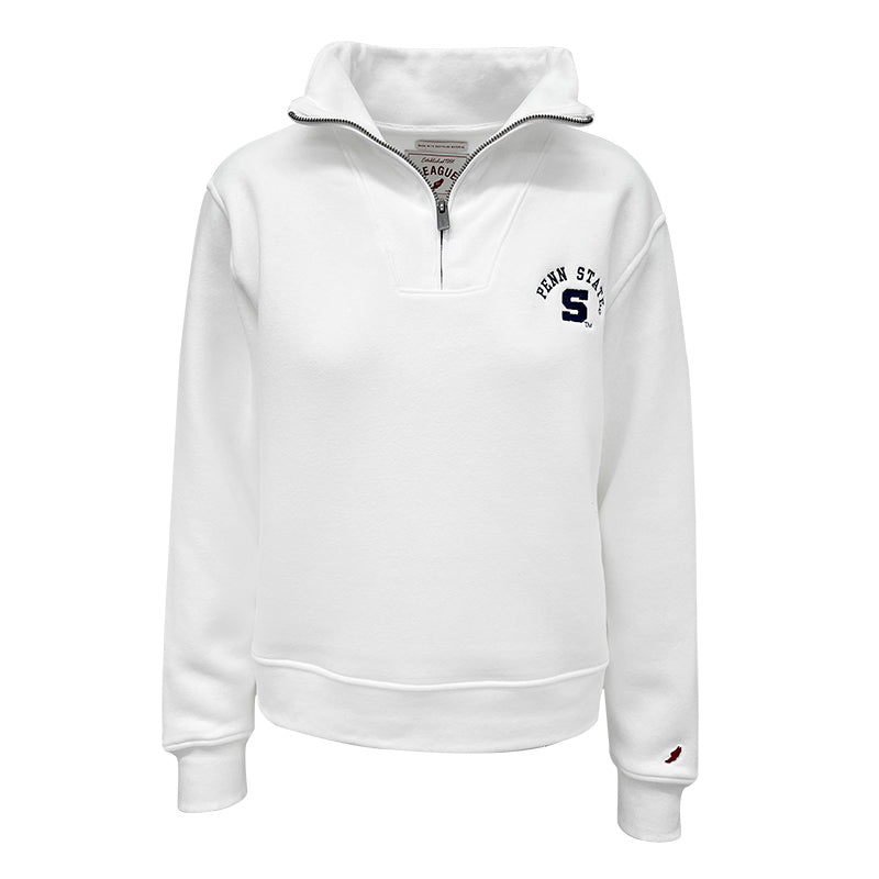 売れ筋商品|||アンティグア カットソー トップス レディース Women's White Penn State Nittany Lions Victory Quarter-Zip Sweatshirt White Penn State Alumni Association Spirit Shop Ladies Jackets
