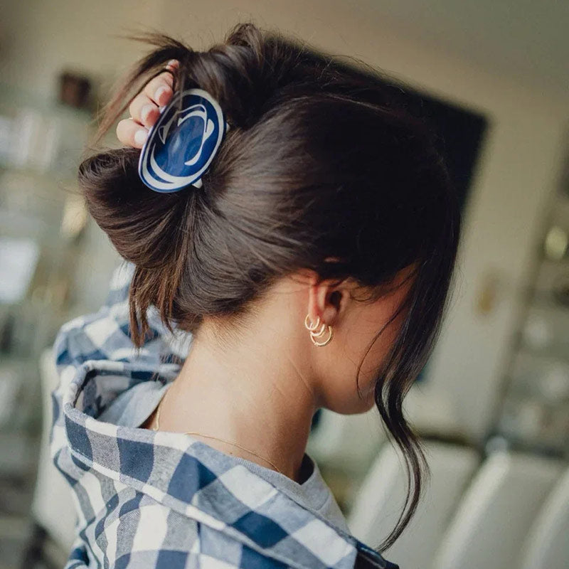 Penn State Lion Logo Claw Hair Clip