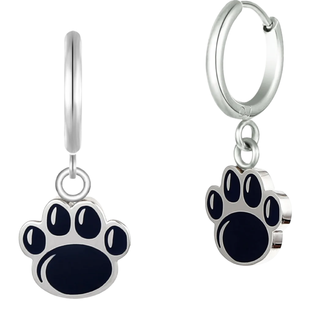 Penn State Paw Huggie Earrings