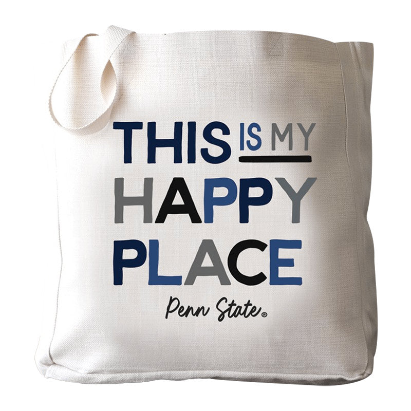 Penn State Happy Place Tote Bag