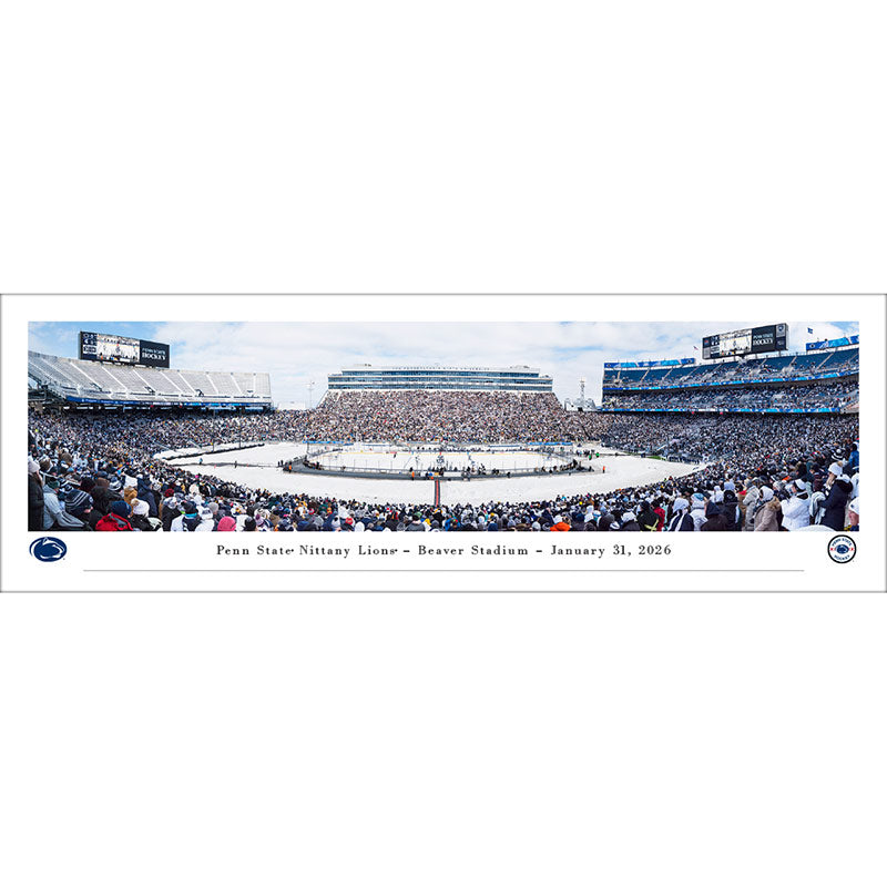 PSU Hockey at Beaver Stadium - Rolled Poster