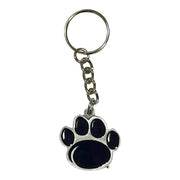 Pewter Enamel Penn State Paw Key Chain