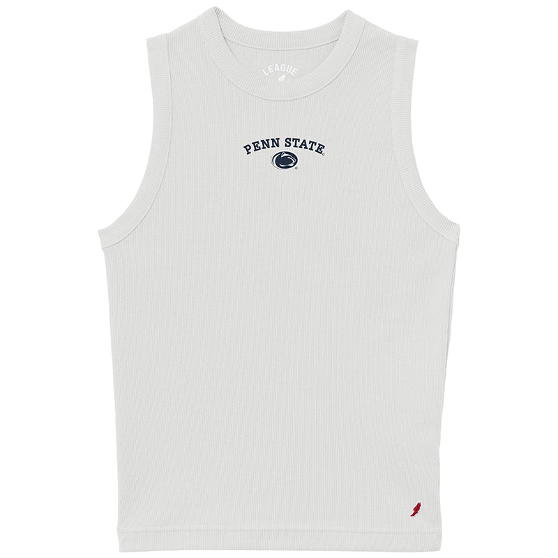 League Ladies Retro Ribbed Tank Top