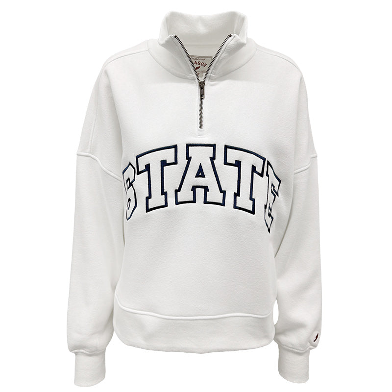 League Ladies Diana State 1/4 Zip Mock
