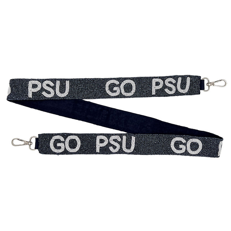Go PSU Penn State Beaded Bag Strap