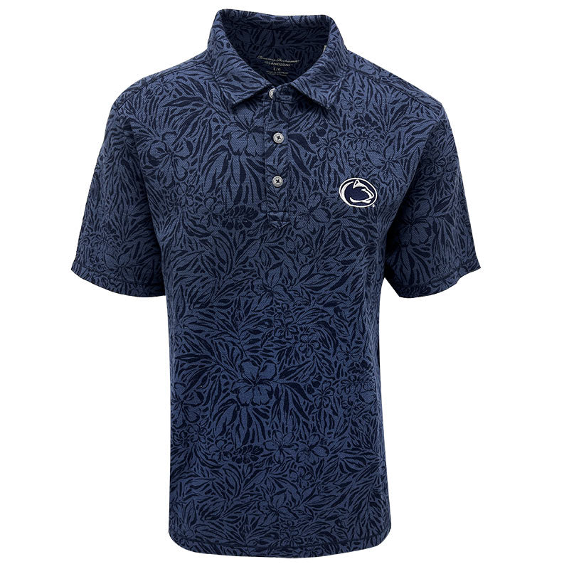 Tommy Bahama Wild Hibiscus Penn State Polo Shirt