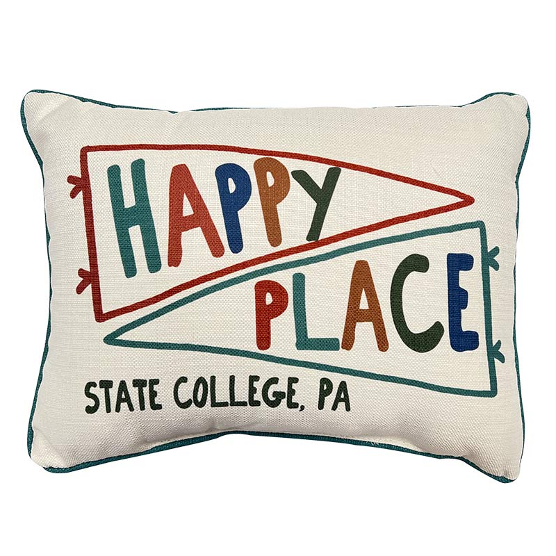 State College is My Happy Place Pillow
