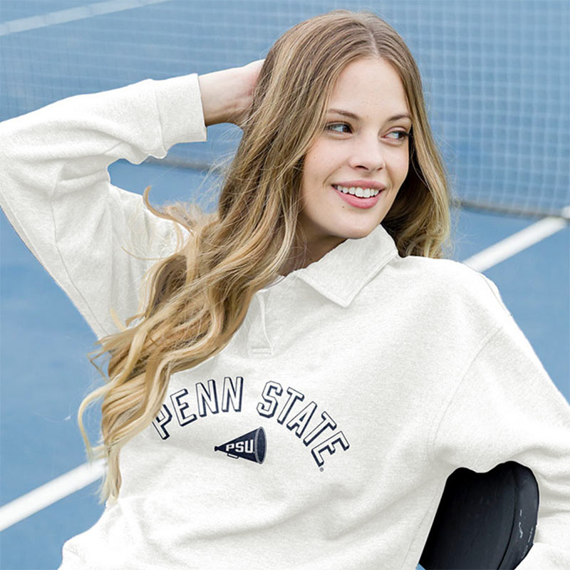 Sale - League Ladies Victory Spring Collar Sweatshirt