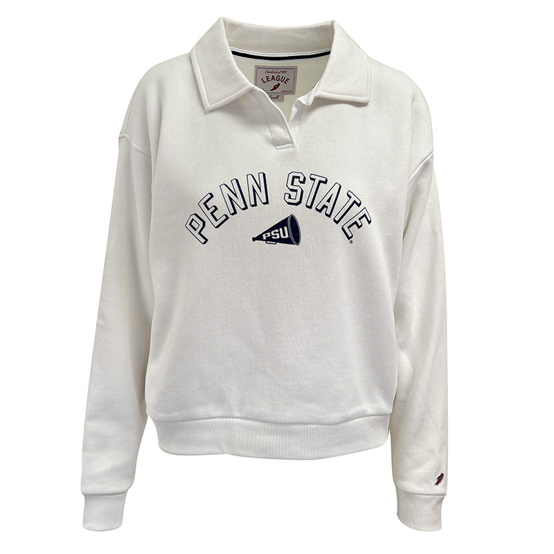 Sale - League Ladies Victory Spring Collar Sweatshirt