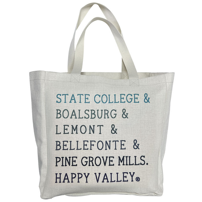 Happy Valley Town Tote Bag