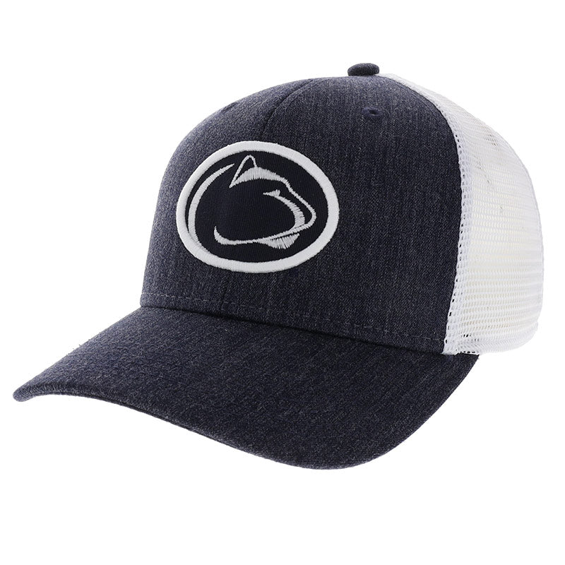 Legacy Melange Mid Profile Nittany Lion Trucker Hat