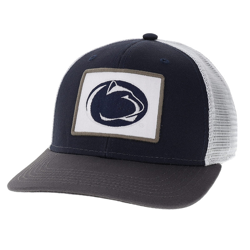 Legacy Mid Pro Nittany Lion Head Patch Trucker Hat