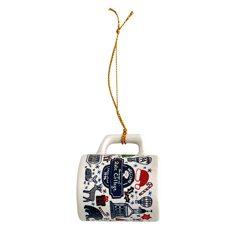 Julia Gash Holiday Mini Mug Ornament