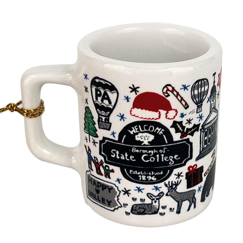 Julia Gash Holiday Mini Mug Ornament - Thumbnail 3
