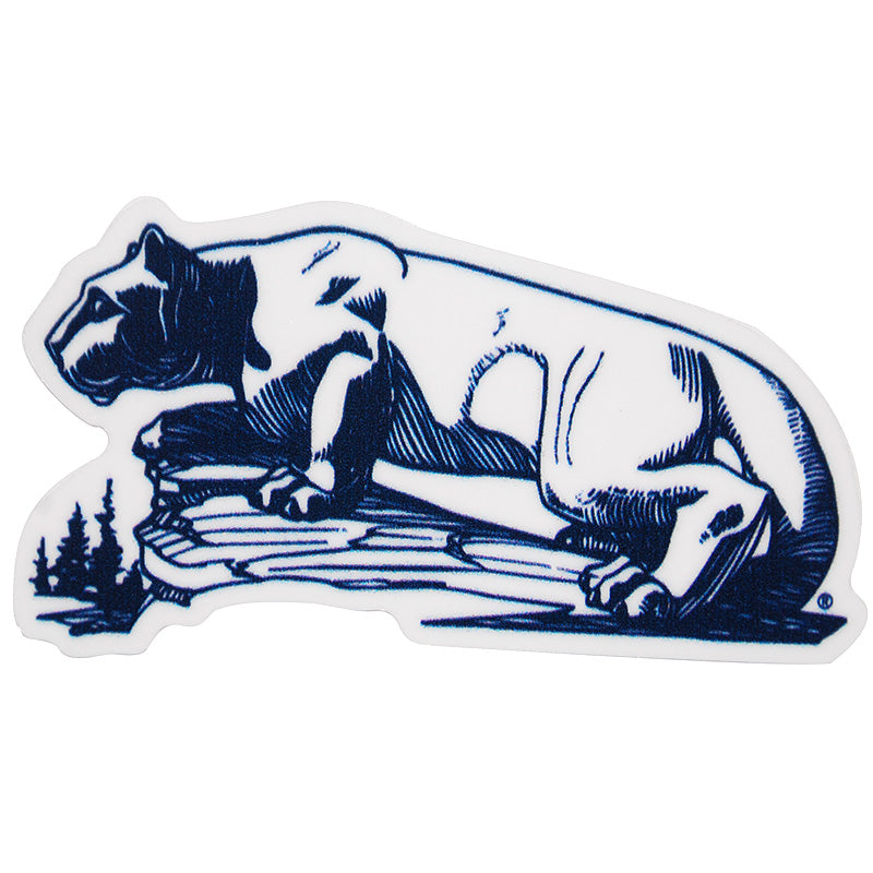 2" Nittany Lion Statue Dizzler Decal Sticker