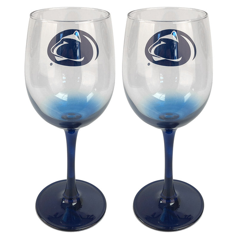 Lions Pride Penn State Wine Glasses