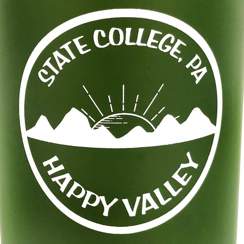 21 oz. Happy Valley Bambooey Bottle - Green