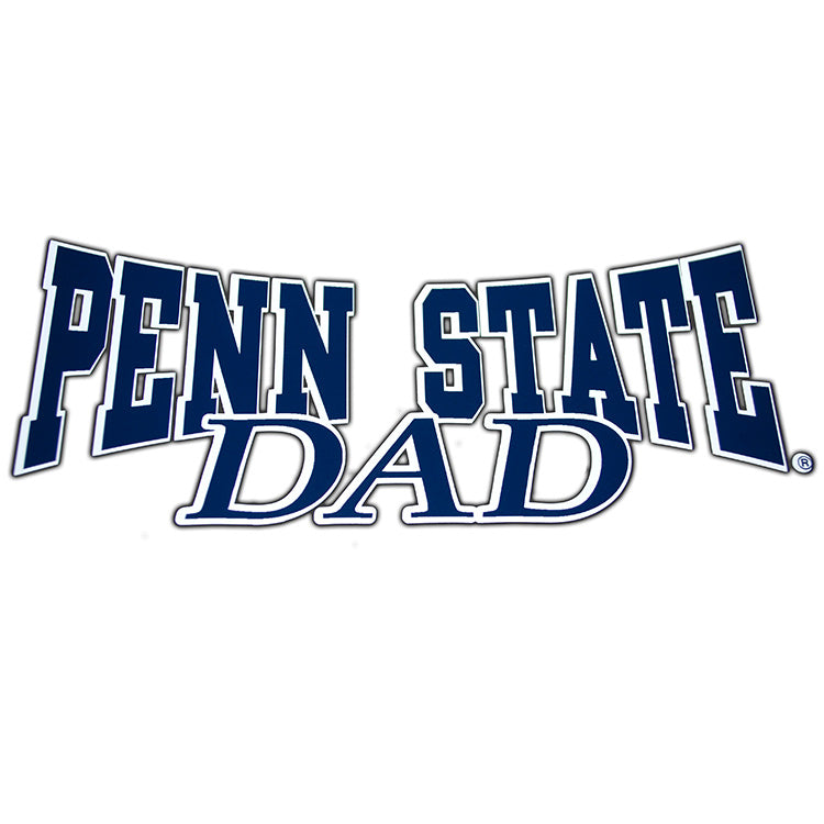 Penn State Dad Auto Decal Sticker