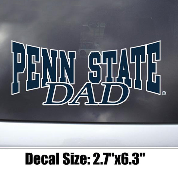 Penn State Dad Auto Decal Sticker