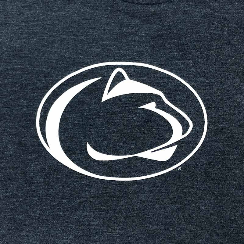 Tri Blend Athletic Lion Logo T-Shirt