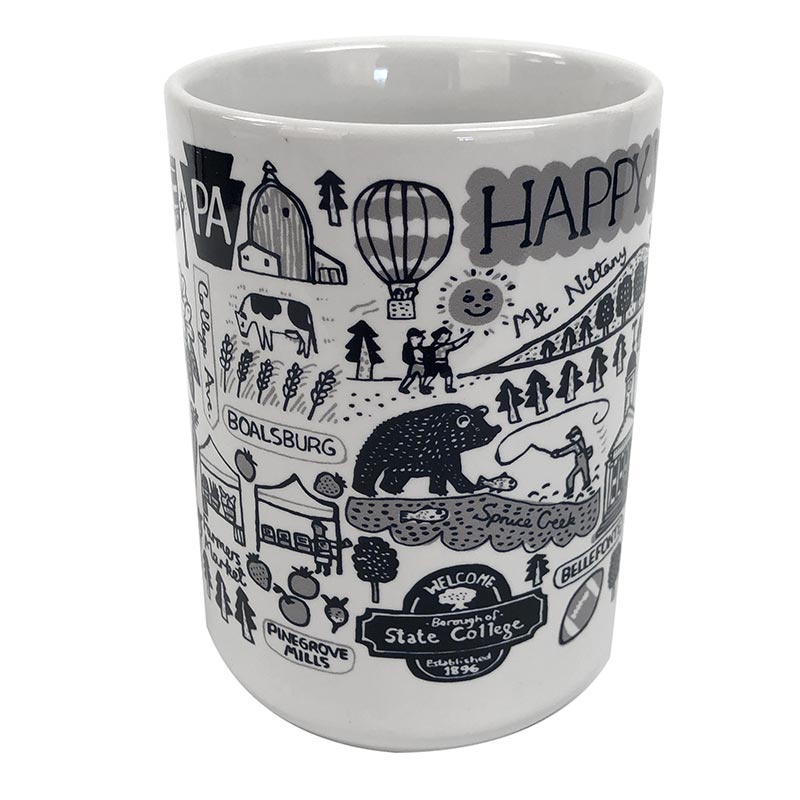 Julia Gash Happy Valley Grande Mug | Lion's Pride