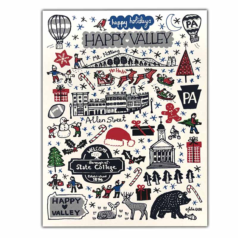 Julia Gash 10 Holiday Cards | Lion's Pride