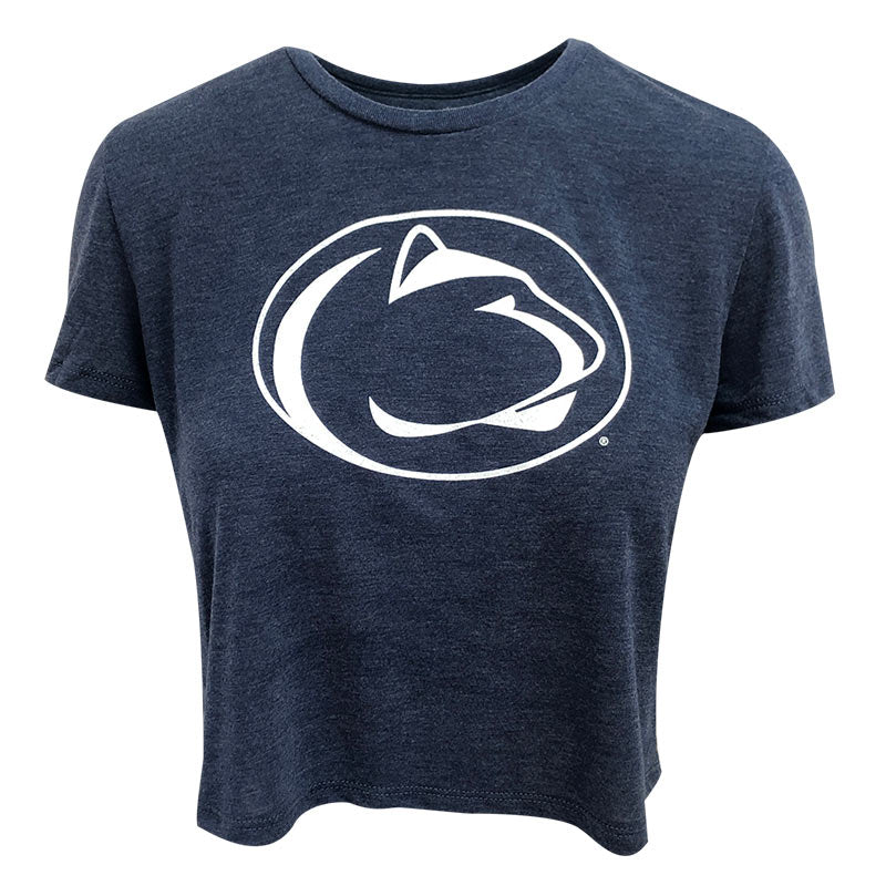 Ladies Penn State Flowy Cropped T-shirt