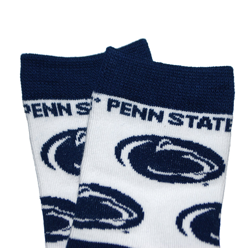 For Bare Feet Infant Nittany Lion Logo Sock