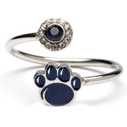Adjustable Penn State Paw Ring