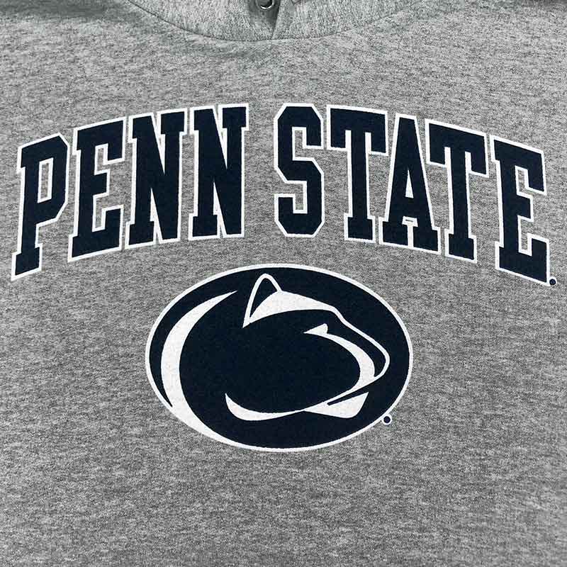 Penn State Nittany Lions Ice Hockey Bar Hooded Sweatshirt White