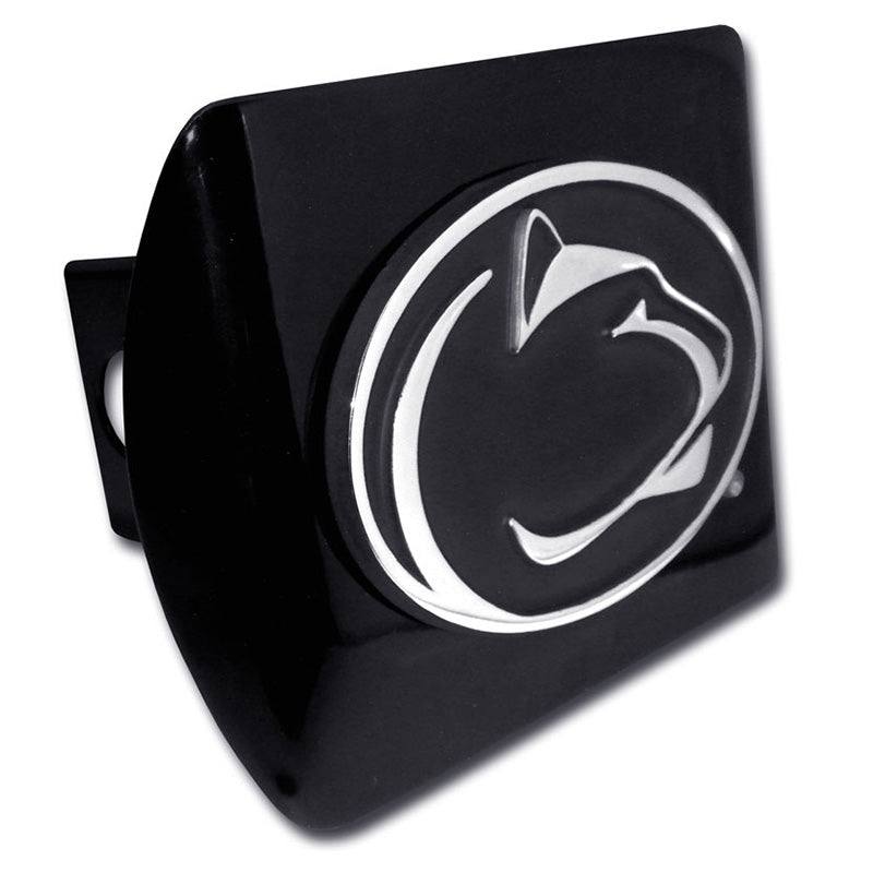 Chrome Hitch Cover - Black