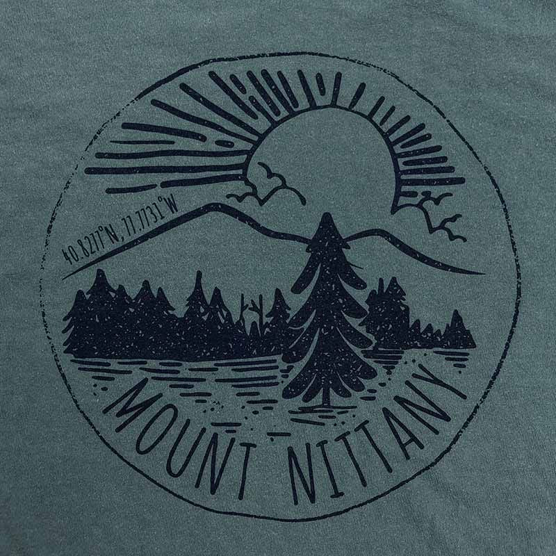 Comfort Colors Mt Nittany Long Sleeve T-Shirt