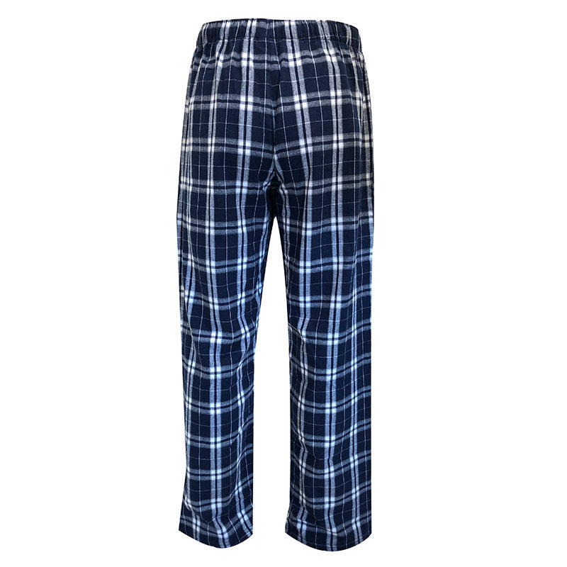 Penn State Cotton Plaid Flannel Pant