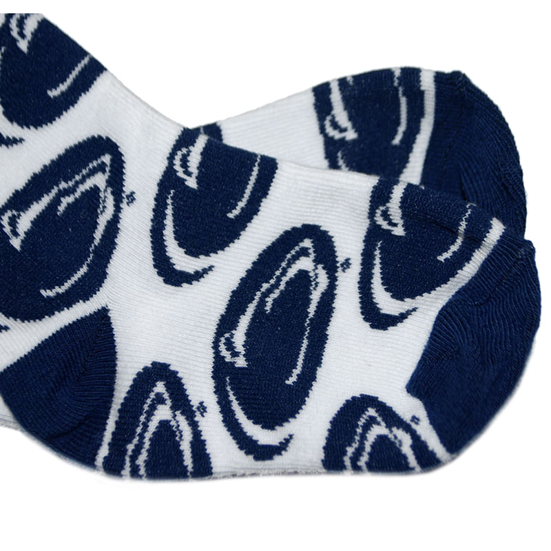 For Bare Feet Youth Nittany Lion Logo Sock