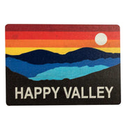 Happy Valley Wood Magnet